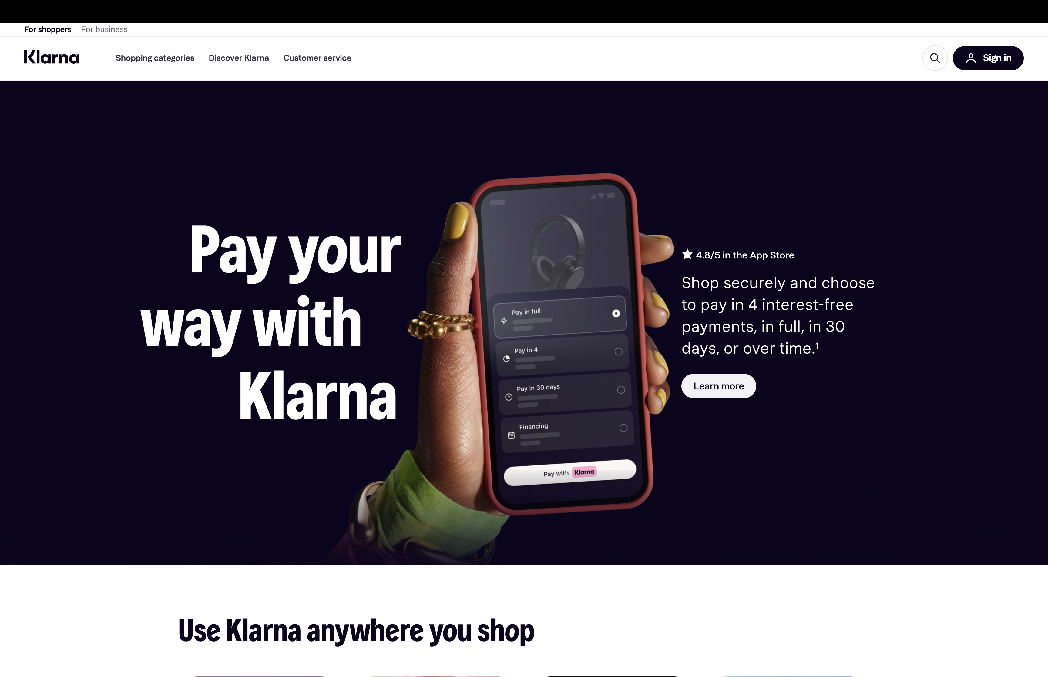 Klarna-Kundenservice-Assistent